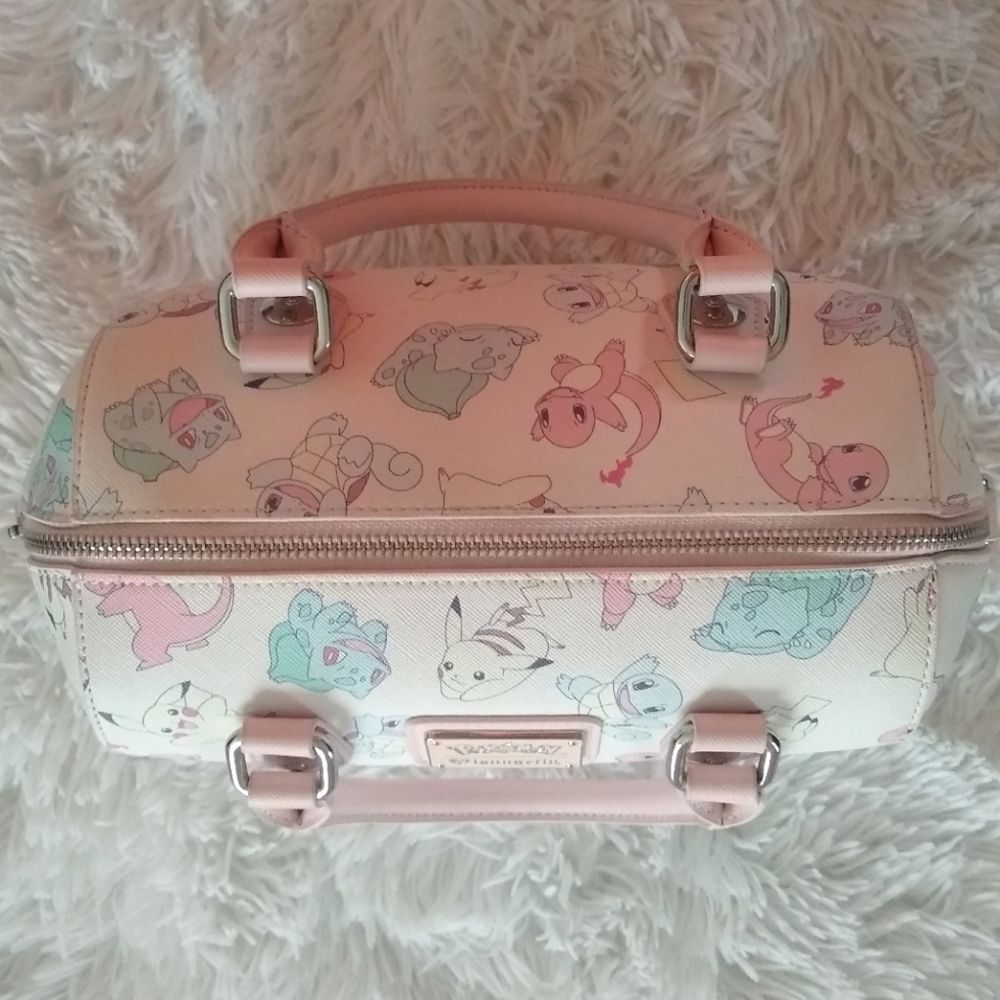 Loungefly Pokémon Starters Pastel Print Purse - Picture 4 of 17